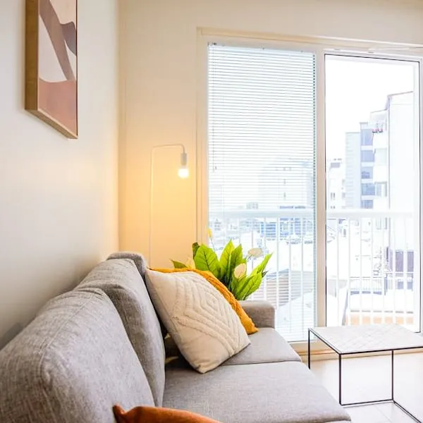 Living room of an apartment in central Rovaniemi